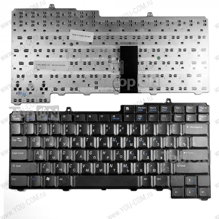Клавиатура для Dell Inspiron 6400 9400 630M 640M E1405 1501 E1505 E1705 M1710 XPS M140 Series Черная