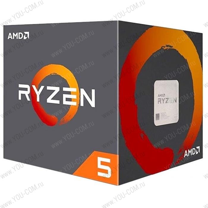 CPU AMD Ryzen X6 R5-2600 Pinnacle Ridge 3400MHz AM4, 65W, YD2600BBAFBOX BOX