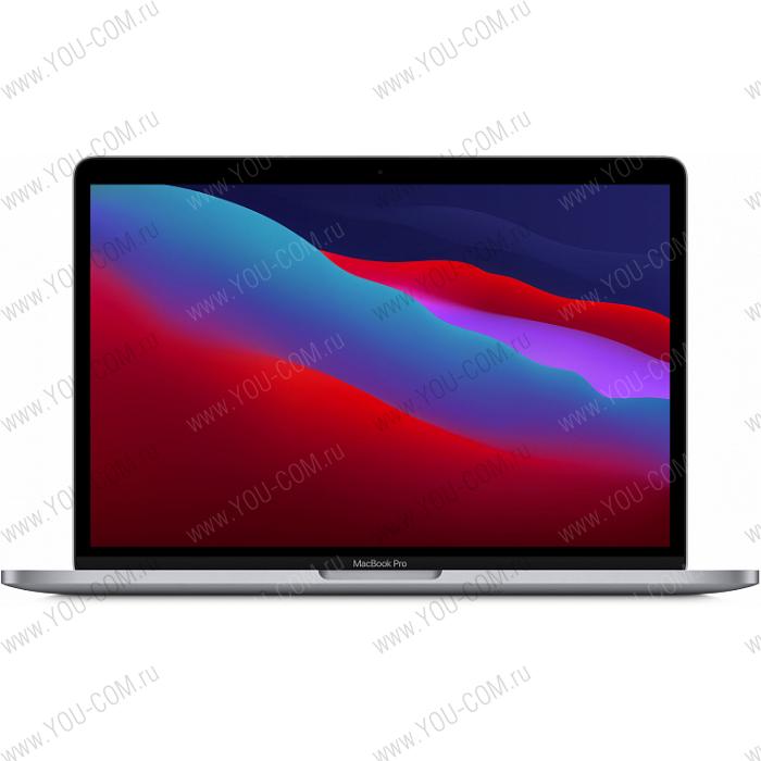Ноутбук Apple 13-inch MacBook Pro MYD92RU/A: T-Bar, Apple M1 chip 8core CPU & 8core GPU, 16core Neural Engine, 8GB, 512GB SSD - Space Grey