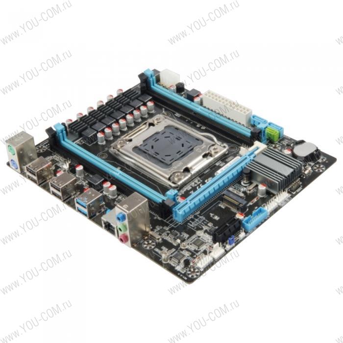 X99F-2011EK3-B0  Intel® X99 WELLSBURG CHIPSET 82031PCH (DH82031PCH) Intel® Socket 2011-v3 Xeon® E5 Series CPU/4*DDR4 2133/2400 DIMMs/1*SATA 3.0Port,2*SATA 2.0Ports/4*USB 3.0ports,6*USB 3.0ports,1*PCIx16slot,1*PCIx1slots,1*M.2slot(Support 2240,2260,2280M.