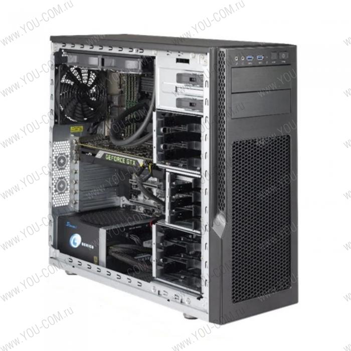 SYS-5039AD-I ,Tower, LGA2066, Intel X299, 8 x DDR4, 10 x 2.5"/3.5" SATA, 2xGigabit Ethernet (1000 Мбит/с), 750W (305421)