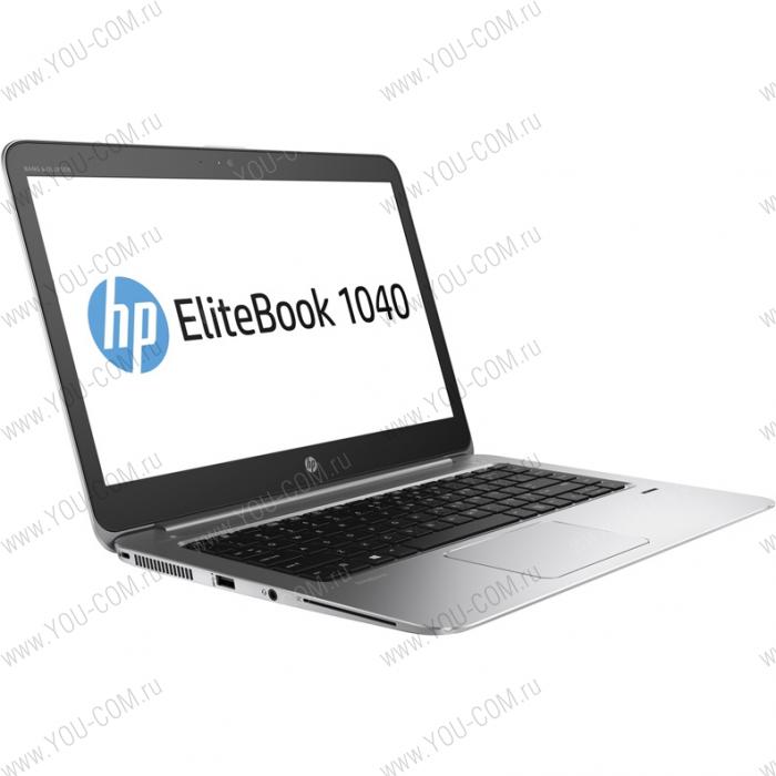 HP EliteBook Folio Ultrabook 1040 Core i5-4200U 1.6GHz,14" FHD LED AG Cam,4GB DDR3L(Total),256GB SSD,WiFi,3G,BT,6CCL,1.58kg,3y,Win7Pro(64)+Win8.1Pr
o(64)+RJ45/VGA Adapter