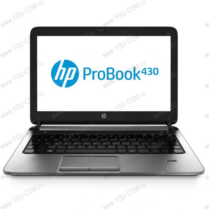 HP Probook 430 Core i5-4200U 1.6GHz,13.3" HD LED AG Cam,4GB DDR3L(1),500GB 5.4krpm,WiFi,BT,4C,FPR,1,5kg,1y,Win7Pro(64)+Win8Pr
o(64)