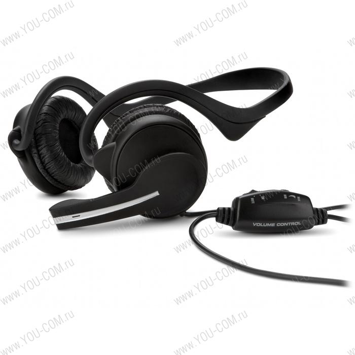 HP Digital Stereo Headset (Jade), wired, behind the neck, double, Noise Canceling Mic, USB, Volume Control