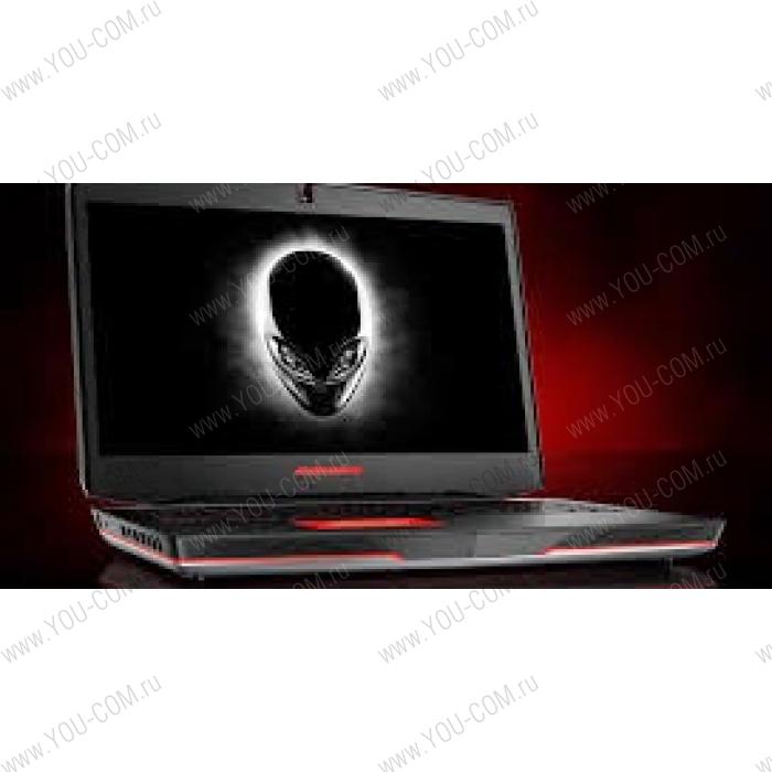 Alienware 17 Core i7-4700MQ 2.4GHz,17.3" Full HD LED AG Cam,16GB DDR3(2),1TB+80GB SSD,AMD R9 M290X 4Gb,DVDRW,WiFi,BT,8C,4.15kg,3y,Win 8.1 ,Silver