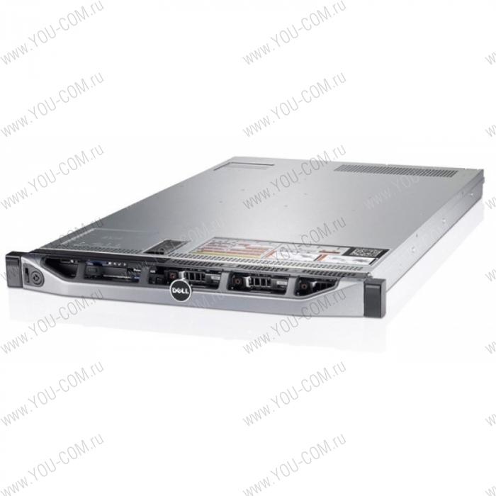 Dell PowerEdge R220 E3-1271v3 NHP Rack(1U)/4C 3.5GHz(8Mb)/ 4x8Gb UDIMM (1600)/H310 SATA/SAS/RAID/1/0/ 2x1TB 7.2k SATA LFF/DVD/iDRAC7 Exp/2xGE/1xPS250W/Bezel/Static Rails/no ARM/3YBWNBD