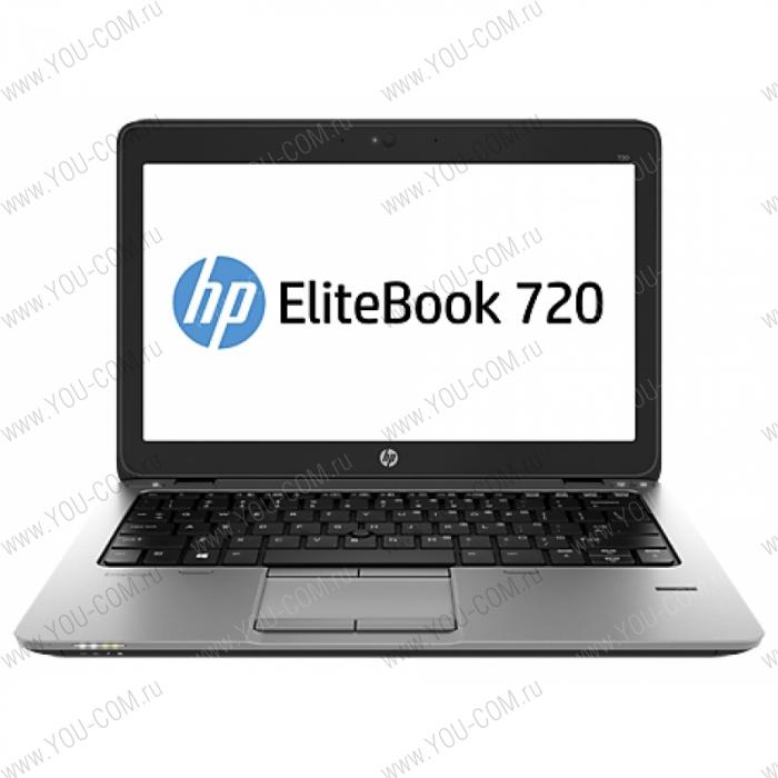 Ноутбук HP EliteBook 720 Core i5-4210U 1.7GHz,12.5" HD LED AG Cam,8GB DDR3L(1),128GB SSD,WiFi,BT,3CLL,1,33kg,1y,Win7Pro(64)+Win8Pro(64)