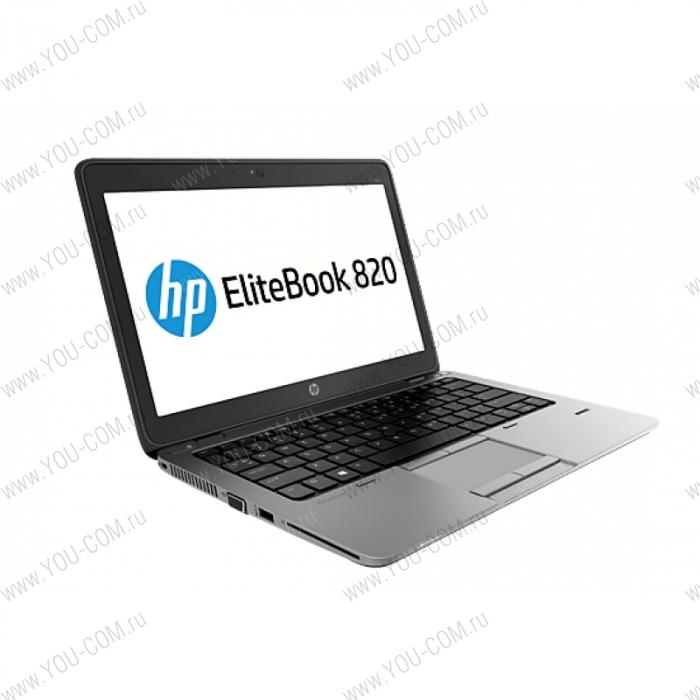 Ноутбук HP EliteBook 820 UMA i5-4210U 820 / 12.5 HD AG / 4GB / 256GB SED OPAL2 / W7p64W8.1p / 3yw / Webcam / kbd DP Backlit / Intel abgn 2x2+BT / FPR