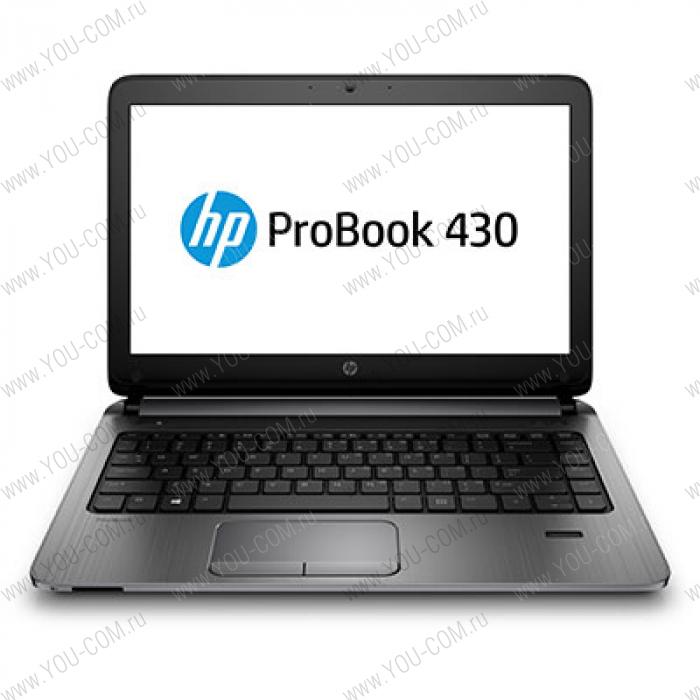 Ноутбук HP Probook 430 Core i7-4510U 2.0GHz,13.3" HD LED AG Cam,8GB DDR3L(1),750GB 5.4krpm,WiFi,BT,4C,FPR,1,5kg,1y,Win7Pro(64)+Win8Pro(64)