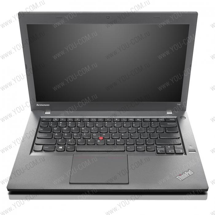 Ноутбук ThinkPad T440 14"HD+(1600x900),i5-4210U(1,7GHz),4Gb(1),500GB@5400+8Gb, HD Graphics 4400, WiFi,BT,TPM,FPR,WWAN ready, LIT KBD, 3cell+6cell,Cam,W7Pro64+W8.1Pro,3y warr, MTM20B7