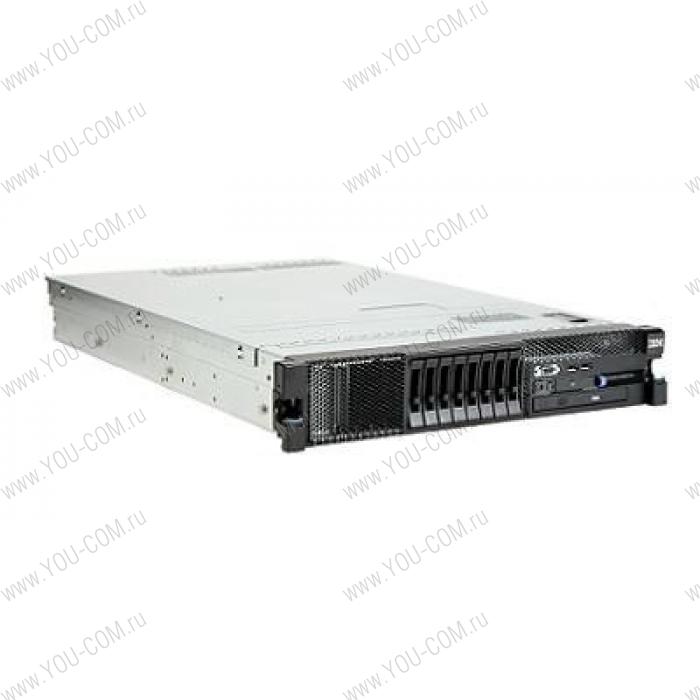 Сервер стоечный IBM x3650 M2, Процессор Xeon  QC E5504 HS SAS/SATA (2.0GHz(4MB)) 2x2GB, 1x146GB (Up to 8(12)), SR M5015 512MB w/batt, 1x675W RPS,DVD+/-RW,2xGbEth, 2U