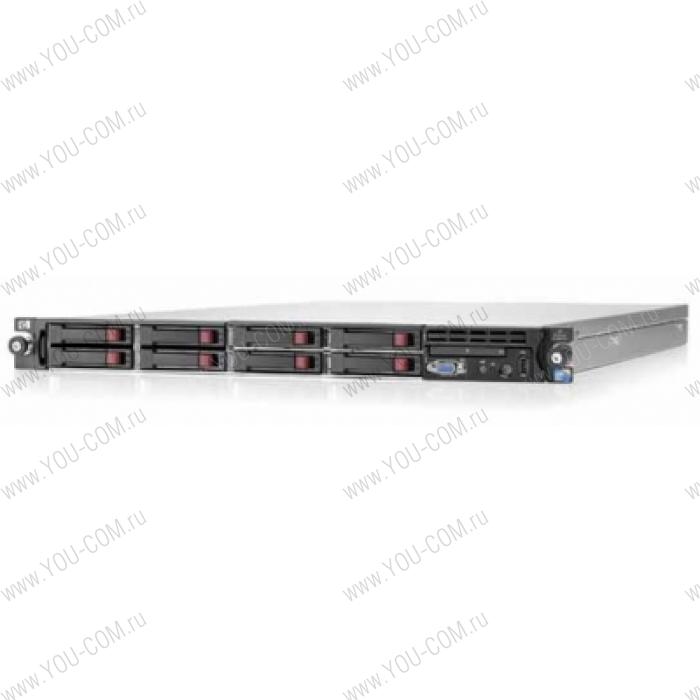 Сервер стоечный Proliant DL360R06 E5520 (Rack1U XeonQC 2.26Ghz(8Mb)/3x2GbRD/P410iwBBWC(512Mb/RAID5/5+0/1+0/1/0)/2x146Gb10k(4(8up))SFF/DVDRW/iLO2std/2xGigEth/1xRPS750)