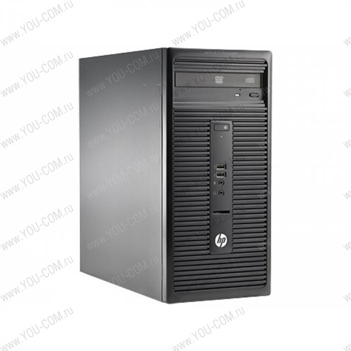 HP 280 G1 MT Celeron G1840,4GB DDR3-1600 DIMM (1x4GB),500GB 7200 RPM,DVD+/-RW,GigEth,kbd,mouse opt,FreeDOS,1-1-1 Wty