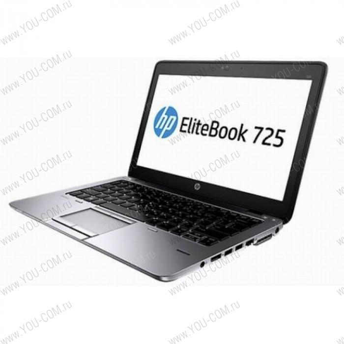 HP EliteBook 725 A10 Pro-7350B 2.1GHz,12.5" FHD LED Touch Cam,8GB DDR3L(1),256GB SSD,WiFi,4G-LTE,BT,3CLL,1,33kg,FPR,3y,Win8Pro(64)