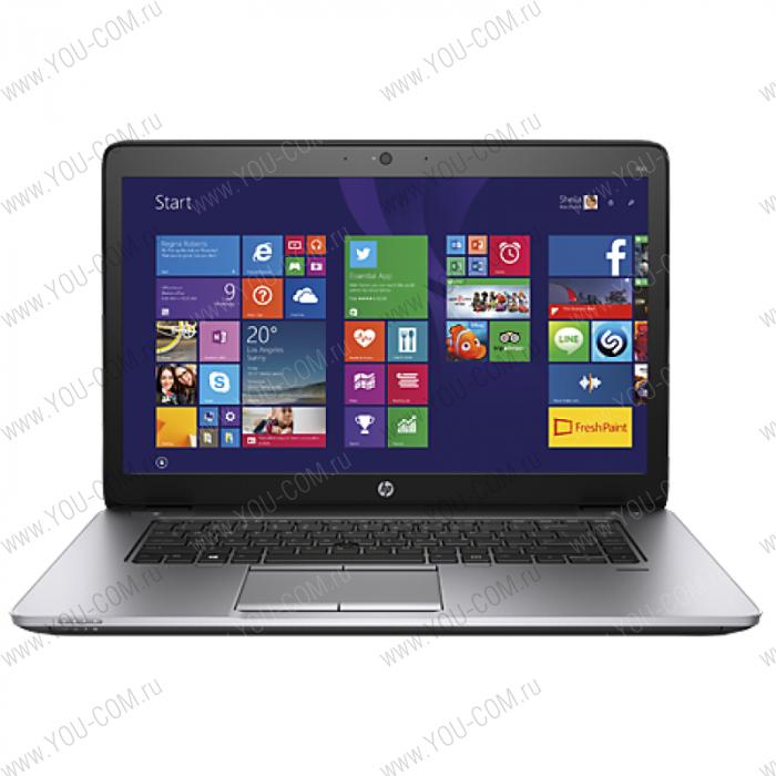 HP EliteBook 850 Core i5-5200U 2.2GHz,15.6" FHD LED AG Cam,8GB DDR3L(1),1TB 5.4krpm,32Gb FlashCache,WiFi,3G,BT,3CLL,FPR,1.8kg,3y,Win7Pro(64 )+Win8.1Pro(64)