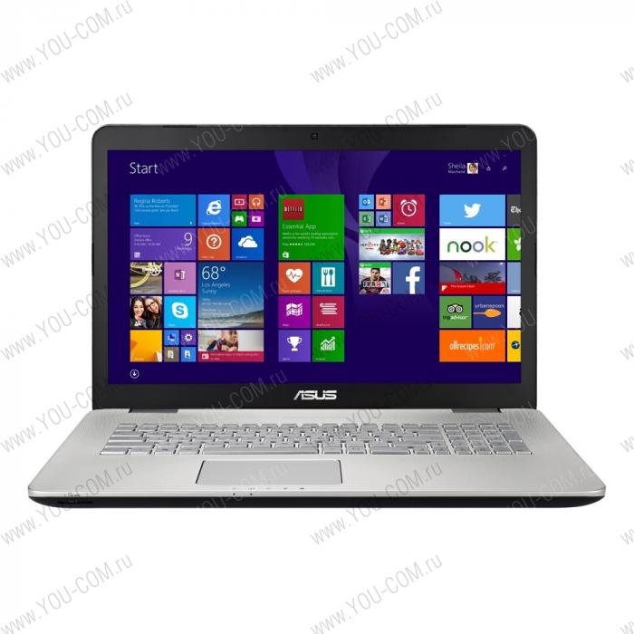 Asus N751JK-T7257H i7-4710HQ/12GB/1TB+1TBBlu Ray/17.3" FHD/Nvidia GT850M 4GB/Camera/Wi-Fi/Sub-w,/Windows 8.1