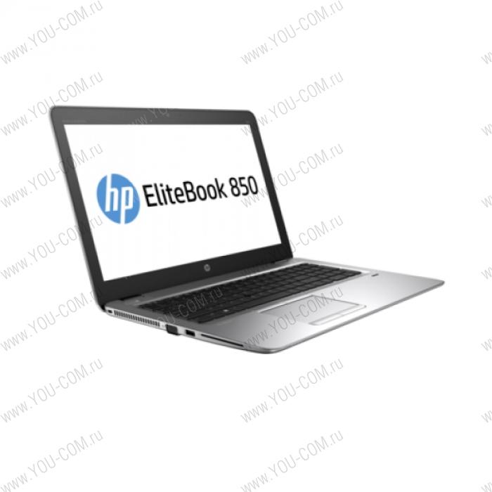 Ноутбук без сумки HP EliteBook 850 G3 Core i5-6200U 2.3GHz,15.6" FHD (1920x1080) AG,8Gb DDR4(1),256Gb SSD,46Wh LL,FPR,1.9kg,3y,Silver,Win7Pro+Win10Pro