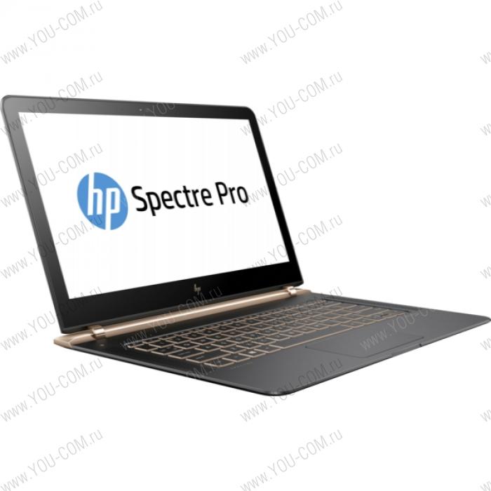 Ноутбук без сумки HP Spectre Pro 13 G1 Core i5-6200U 2.3GHz,13.3" FHD BV LED Cam,8GB DDR3L(Total),256GB SSD,WiFi,BT,4CCL,1.16kg,1y,Win10Pro(64)