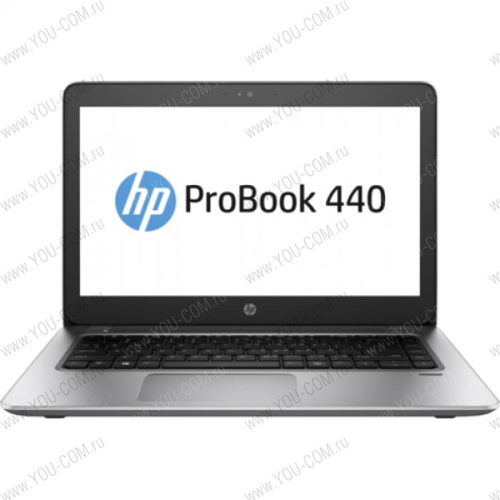 Ноутбук без сумки HP ProBook 440 G4 Core i7-7500U 2.7GHz,14" FHD (1920x1080) AG,8Gb DDR4(1),256Gb SSD,48 Wh LL,FPR,1.68kg,1y,Silver,Win10Pro