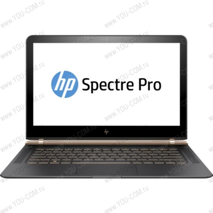 Ноутбук без сумки HP Spectre Pro 13 G1 Core i7-6500U 2.5GHz,13.3" FHD BV LED Cam,8GB DDR3L(Total),512GB SSD,WiFi,BT,4CCL,1.16kg,1y,Win10Pro(64)