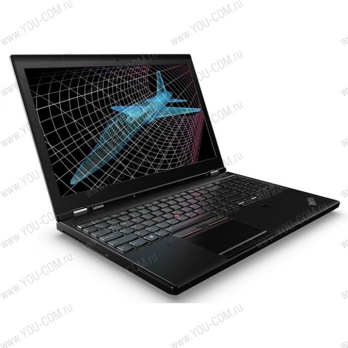 Ноутбук Lenovo ThinkPad P51 15.6" FHD (1920 x 1080) IPS, i7-7700HQ (2,8GHz), 8GB(1)DDR4, 256GB SSD, NV_Quadro M1200M, No ODD, WWAN ready, WiFi, BT, FPR, Camera,  6Cell, Win 10 Pro, 2.5 kg, 3y.OS