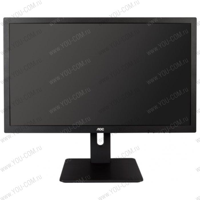 Монитор 23,8" AOC I2475PXJ 1920x1080 IPS LED 16:9 5ms VGA DVI HDMI MHL 50M:1 178/178 250cd HAS Pivot Tilt Swivel Speakers FlickerFree Black