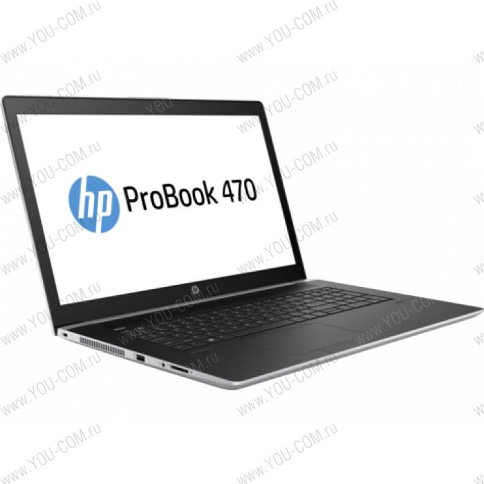 Ноутбук без сумки HP ProBook 470 G5 Core i7-8550U 1.6GHz,17.3" FHD (1920x1080) AG,nVidia GeForce 930MX 2Gb DDR3,16Gb DDR4(2),256Gb SSD,48Wh LL,FPR,2.5kg,1y,Silver,Win10Pro