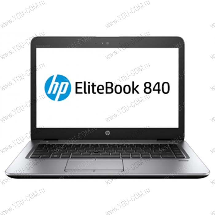 Ноутбук без сумки HP EliteBook 840 G3 Core i5-6200U 2.3GHz,14" FHD (1920x1080) AG,8Gb DDR4(1),256Gb SSD,LTE,51Wh LL,FPR,1.5kg,3y,Silver,Win7Pro+Win10Pro