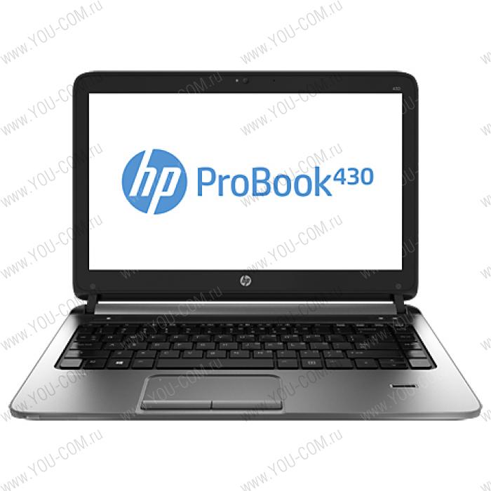 Ноутбук с сумкой HP Probook 430 Core i3-4005U 1.7GHz,13.3" HD LED AG Cam,4GB DDR3L(1),500GB 5.4krpm,WiFi,BT,4C,1,5kg,1y,Dos,Сумка_DEMO