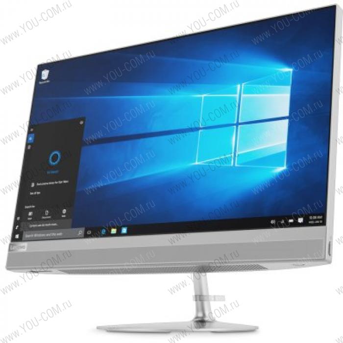 Моноблок Lenovo Ideacentre AIO 520-27IKL 27" WVA 2560x1440 Core i7-7700T 2.9 /4G(x1) /1TB 7200RPM+Optane 16GB /Integrated/DVD-RW/Windows 10/Silver