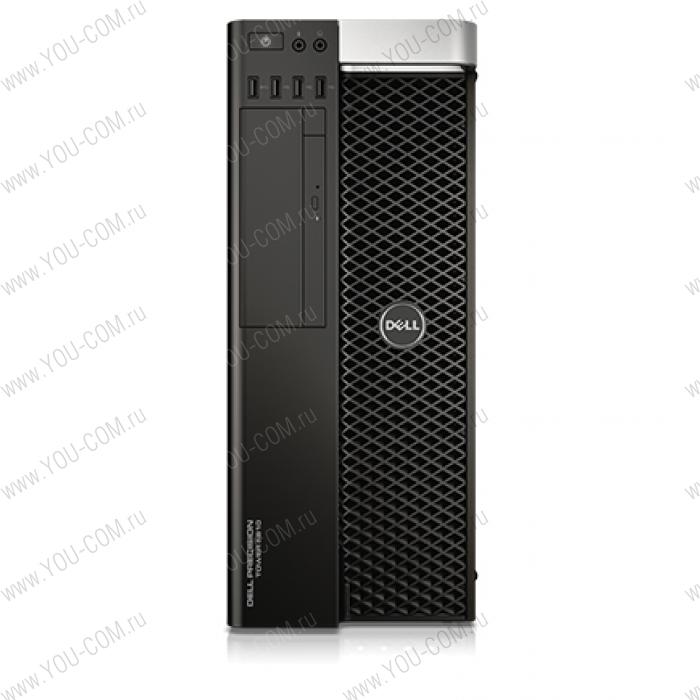 Рабочая станция Precision T5810 E5-1650 v4 (6 Cores 3,6 GHz) 32GB (4x8GB) DDR4 512GB SSD + 2TB (7200 rpm) Nvidia Quadro P4000 (8GB DDR5) W7 Pro (WIn10 Pro Licence)