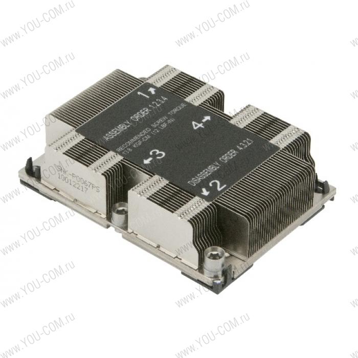 Охладитель процессора Supermicro Heatsink 1U SNK-P0067PS X11 Purley Platform LGA 3647-0