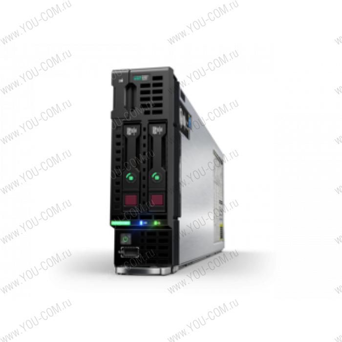 Сервер ProLiant BL460c Gen10 Silver 4108/1xXeon8C 1.8GHz(11MB)/2x8GbR1D_2666/S100i(ZM/RAID0/1/10/5)/noHDD(2)SFF/noDVD(not avail.)/iLO std/2x10GbFlexLOM(536FLB)/1slotEncl