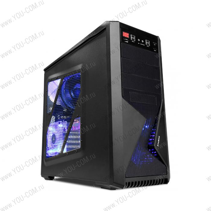 Корпус Z9 Plus <Middle Tower, для плат ATX, micro-ATX, без БП, стандарт ATX PS2/EPS 12V;(незначительное повреждение коробки)