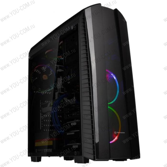 Корпус Tt Versa N27 [CA-1H6-00M1WN-00] ATX / win / black / no PSU