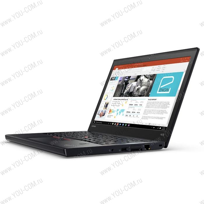 Ноутбук ThinkPad X270 12.5"FHD (1920x1080) IPS,i5-7200U(2,5GHz),8GB DDR4, 1TB/5400, HD Graphics 620,NoODD,WiFi,TPM,BT,FPR+SCR,3cell int.+3cell.,WWANready,Win 10Pro,1.3Kg,3y OS_DEMO