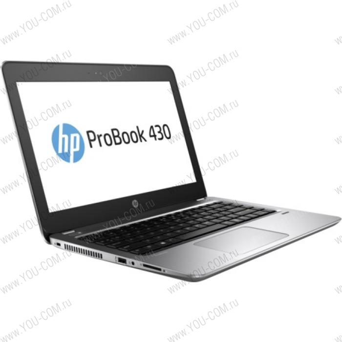 Ноутбук без сумки HP ProBook 430 G4 Core i7-7500U 2.7GHz,13.3" FHD AG Cam,8GB DDR4(1),500GB 7.2kprm,WiFi,BT,3C,FPR,1.5kg,1y,Win10Pro(64),Silver