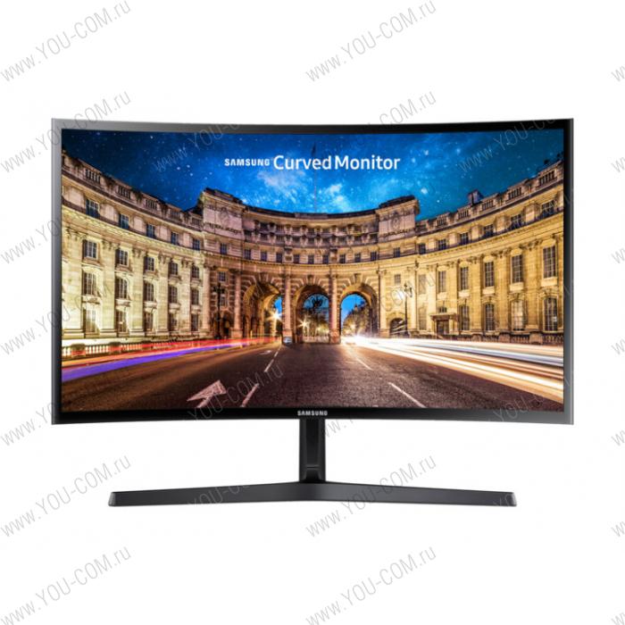 Монитор Samsung 27" C27F396FHI VA LED изогнутый 16:9 1920x1080 4ms 250cd 3000:1 178/178 D-Sub HDMI Glossy Black (замена C27F390FHI)