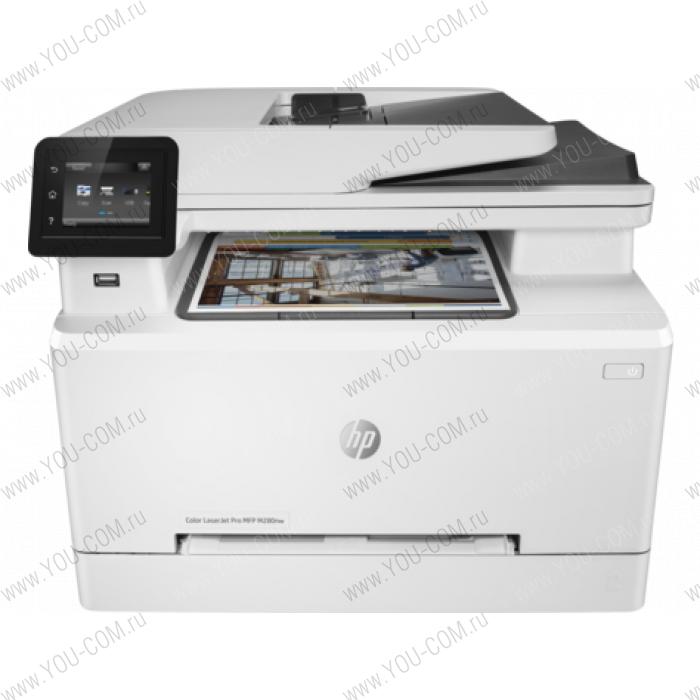 HP Color LaserJet Pro MFP M280nw (p/c/s, 600x600dpi, ImageREt3600, 21(21) ppm, 256Mb, ADF50,2 trays250+1, USB/LAN/ext.USB,  1y warr, Cartridges 1400 b &700 cmy pages in box, repl.M6D61A)