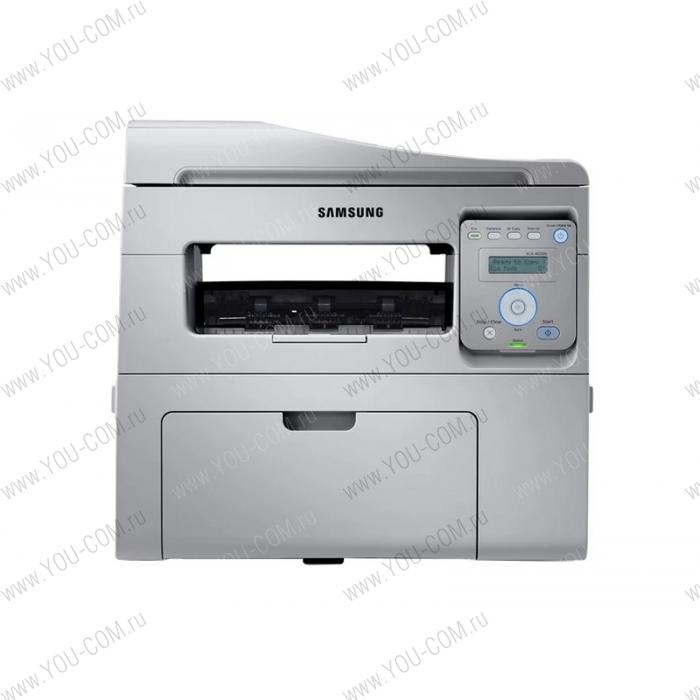 Samsung SCX-4650N многофункциональное устройство (A4, P/C/S, 24ppm, 64Mb, USB 2.0/Ethernet/Duplex, tray 250)