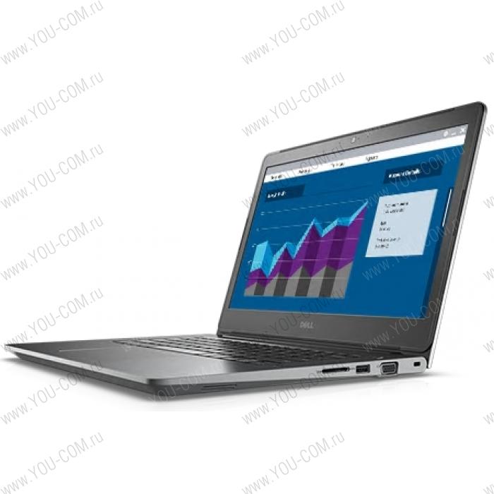 Ноутбук без сумки Vostro 5468 i3-6006U 14,0'' HD Antiglare 4GB 500GB Intel HD 620 1,0 Mpix 3cell Backlit Win 10 Home Grey