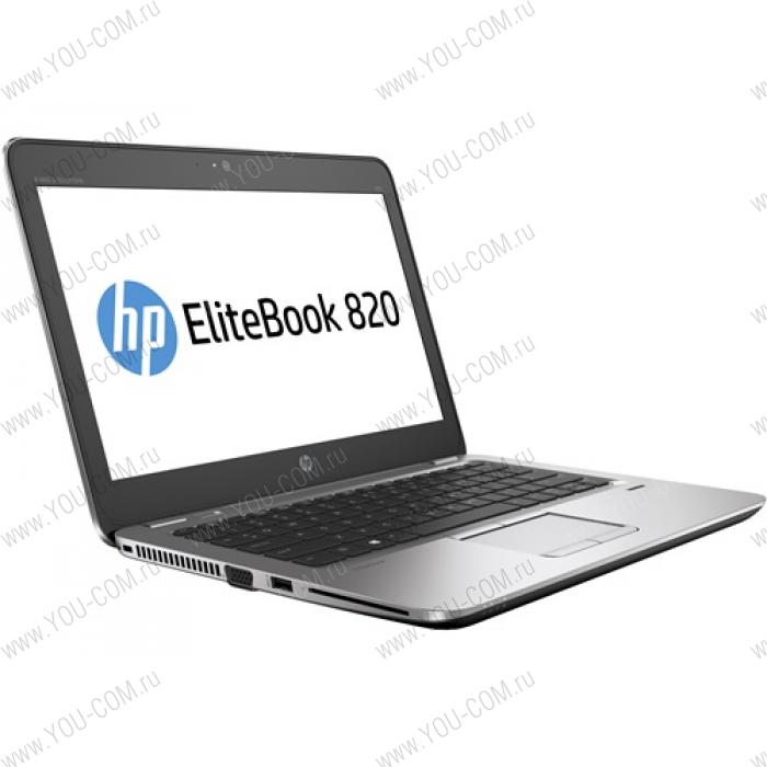 Ноутбук без сумки HP EliteBook 820 G3 Core i7-6500U 2.5GHz,12.5" IPS FHD LED AG Cam,8GB DDR4(1),256GB SSD,WiFi,BT,3CLL,1,33kg,FPR,3y,Win7Pro(64)+Win10Pro(64)(незначительное повреждение коробки)