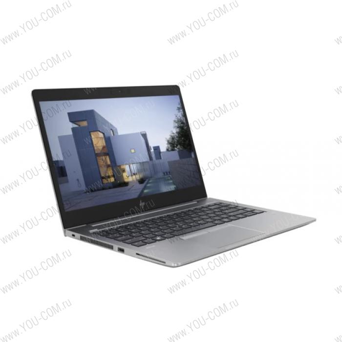 Ноутбук без сумки HP ZBook 14u G5 Core i7-8550U 1.8GHz,14" FHD (1920x1080) AG,AMD Radeon Pro WX3100 2Gb GDDR5,8Gb DDR4(1),256Gb SSD Turbo,50Wh LL,FPR,1.5kg,3y,Gray,Win10Pro