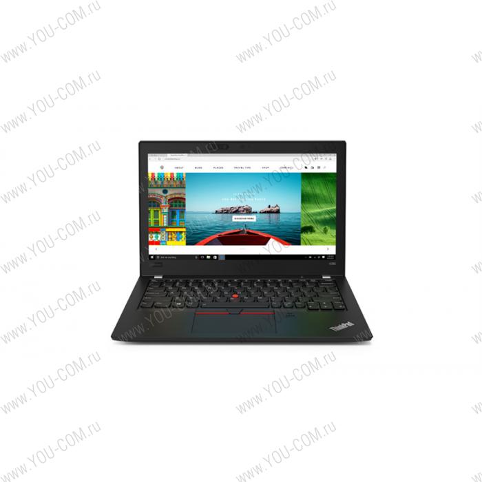 Ноутбук Lenovo ThinkPad X280 12,5" FHD (1920x1080) IPS, i7-8550U (1.80 GHz)UHD Graphics 620, 8GB DDR4, 256GB SSD, NoODD, WiFi, BT,Non-WWAN (not upgradable), FPR+SCR, 720P, 6cell, Win10 Pro, Black,1.13 kg,3y.c.i