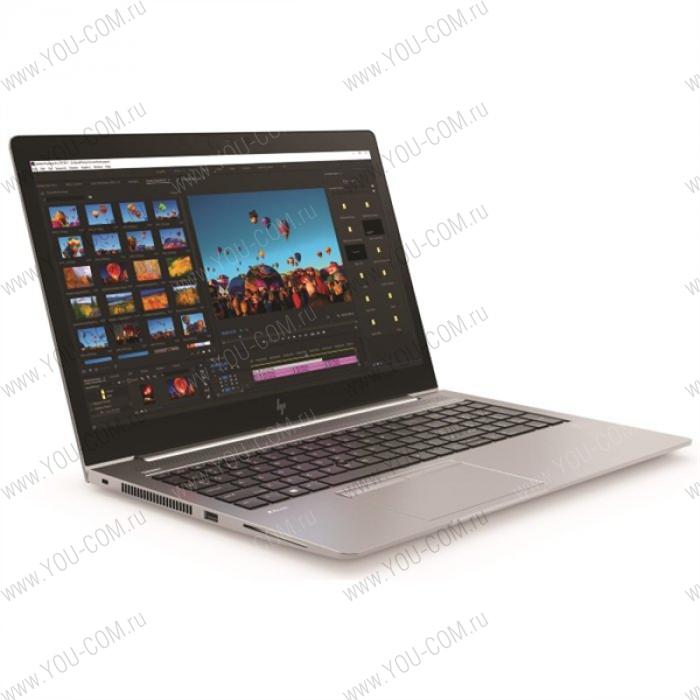 Ноутбук без сумки HP ZBook 15u G5 Core i7-8550U 1.8GHz,15.6" FHD (1920x1080) Touch AG,AMD Radeon Pro WX3100 2Gb GDDR5,16Gb DDR4(1),512Gb SSD Turbo,50Wh LL,FPR,1.8kg,3y,Gray,Win10Pro