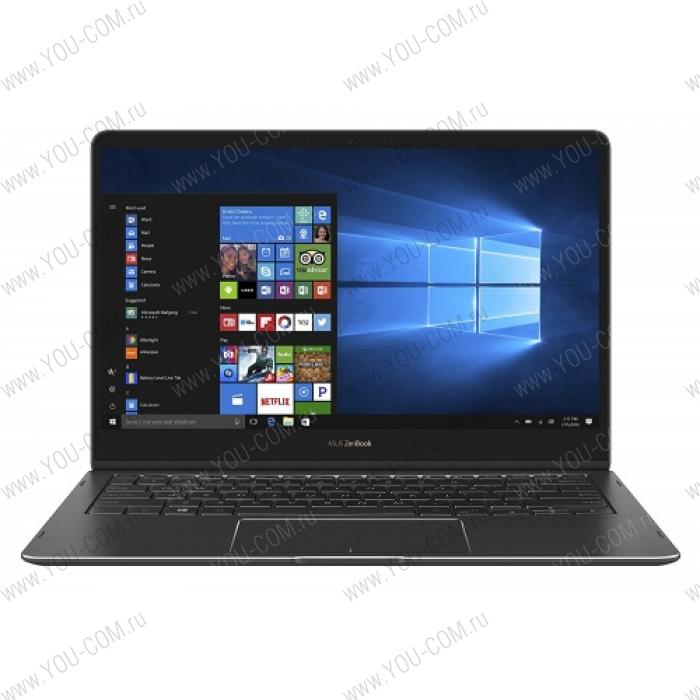 Ноутбук ASUS ZenBook Flip S UX370UA-C4198T+Mini Dock Core i5 8250U/8GB/256GB SSD/13,3" Glare Touch FHD(1920x1080) Intel HD Graphics 620/ Win10 Home/1.1Kg//Illuminated KB/Grey/Sleeve& Stylus