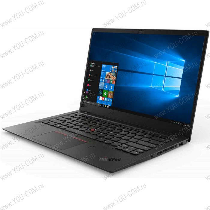 Ноутбук Lenovo ThinkPad Ultrabook X1 Carbon Gen6 14" FHD(1920x1080)IPS,i7-8550U(1,80GHz),8GBLPDDR3,512GB SSD, intel UHD Graphics 620,WWAN none, NoODD,WiFi,TPM,BT,FPR,3cell,Camera,Win10 Pro, 1.1Kg, 3y.OS