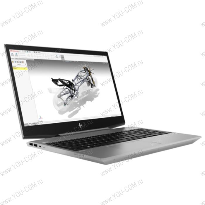 Ноутбук без сумки HP ZBook 15v G5 Core i7-8850H 2.6GHz,15.6" FHD (1920x1080) IPS AG,nVidia Quadro P600 4Gb GDDR5,16Gb DDR4-2666(2),512Gb SSD,70Wh LL,FPR,2.2kg,1y,Silver,Win10Pro