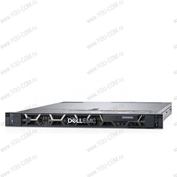 Сервер DELL PowerEdge R440 1U/ 8SFF/ 2x6126 (12-Core, 2.6 GHz, 125W)/ 2x32GB RDIMM/ 730P+ 2GB LP/ 1x1.2TB 10K SAS/ 4xGE/ 1x550W/ RC3/ iDRAC9 Ent/ DVDRW/ Bezel noQS/ Sliding Rails/ noCMA/ 3YBWNBD