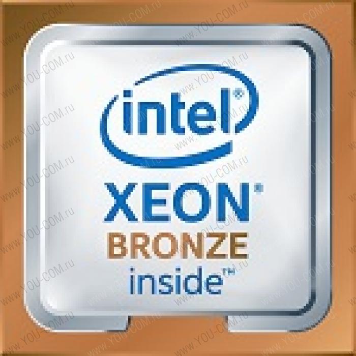 Процессор Dell  Intel Xeon Bronze 3104 1.7G, 6C/6T, 9.6GT/s, 8M Cache, No Turbo, No HT (85W) DDR4-2133 CK, Processor For PowerEdge 14G, HeatSink not included